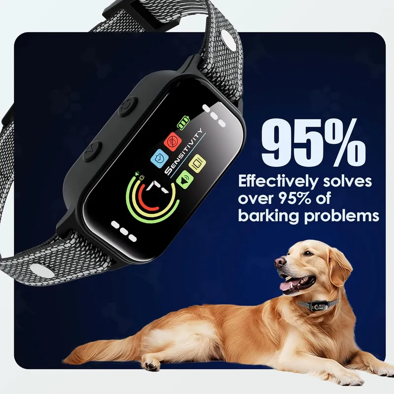 JEUJE Bark Collar for Large Medium Small Dogs
