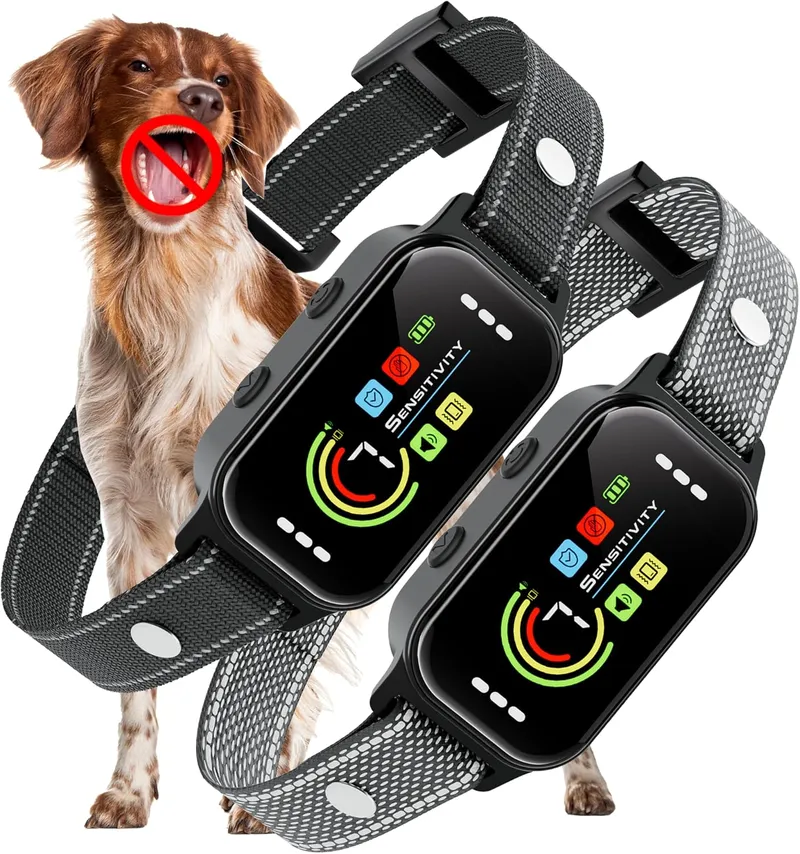 JEUJE Dog Bark Collar 2 Pack